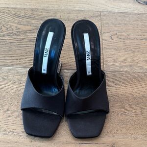 Zara Women's Black Mules